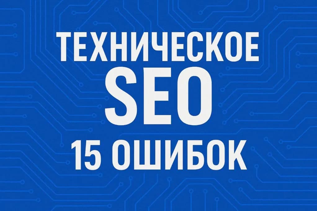 Технический SEO: 15 ошибок, которые крадут 70% вашего трафика